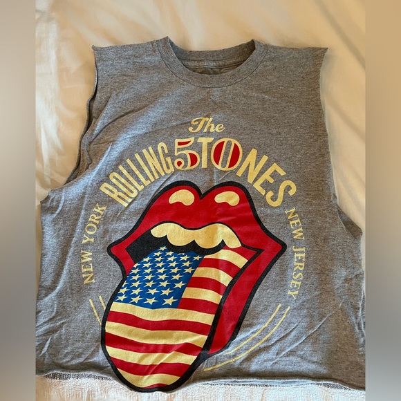 Vintage Rolling Stones 50th Year Anniversary Tour T-Shirt Authentic - Picture 1 of 4